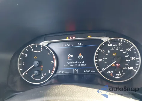 2020 Nissan Altima Sr Fwd z USA, uszkodzony, nr VIN 1N4BL4CVXLC134599